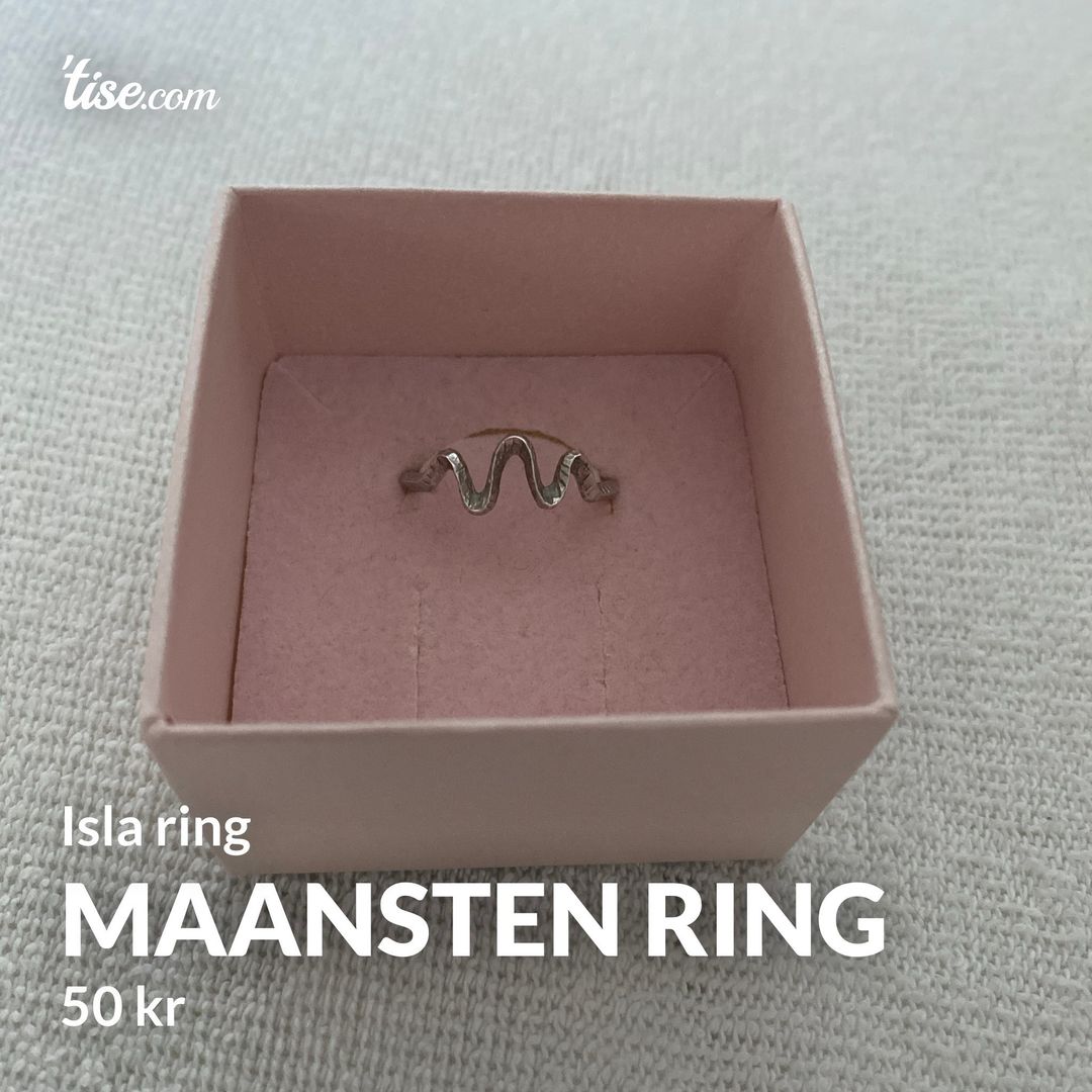 Maansten ring