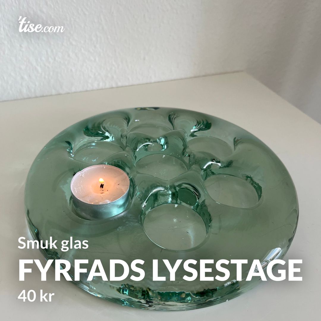 Fyrfads lysestage