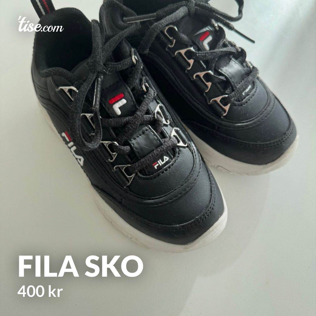 Fila sko