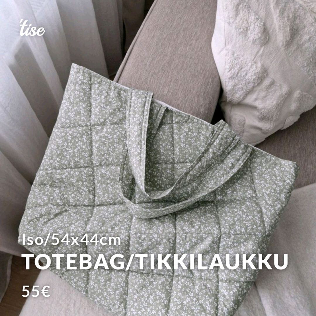 Totebag/tikkilaukku