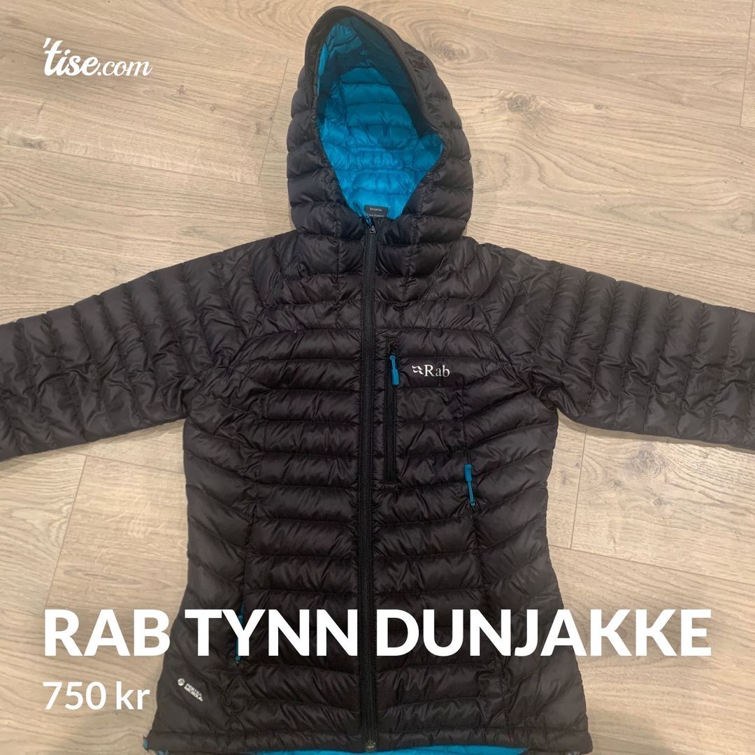 Rab tynn dunjakke