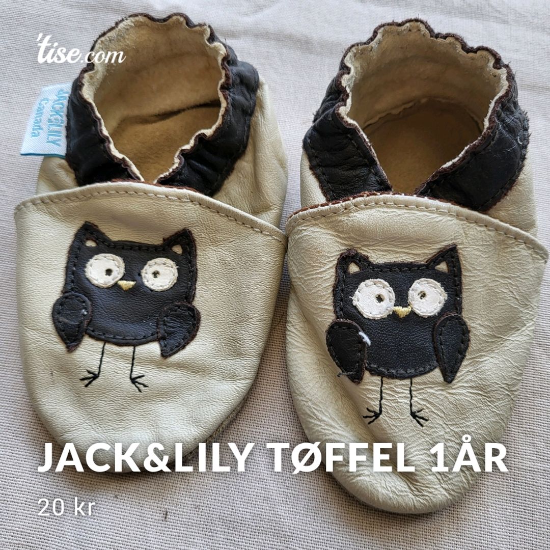 JackLily tøffel 1år