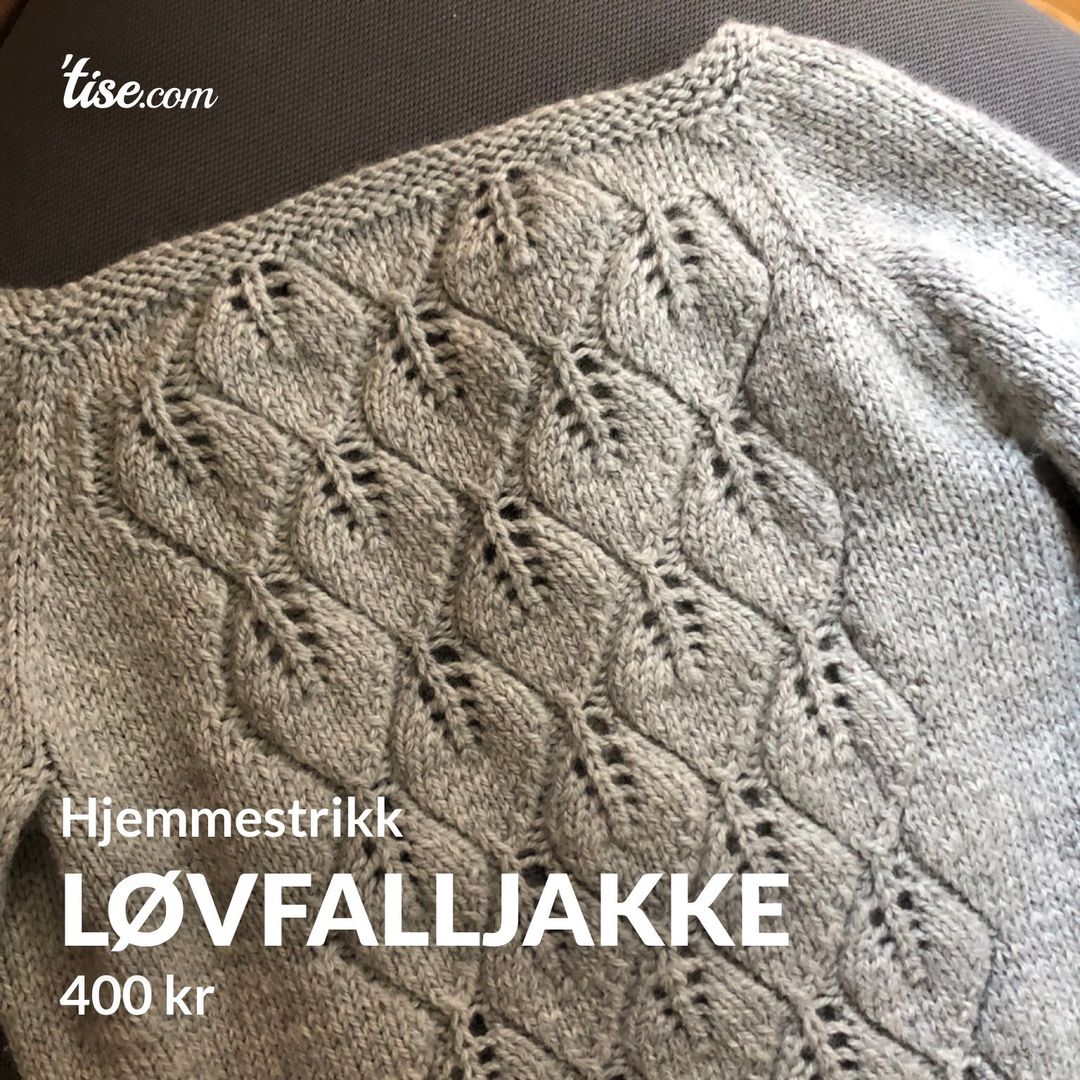 Løvfalljakke