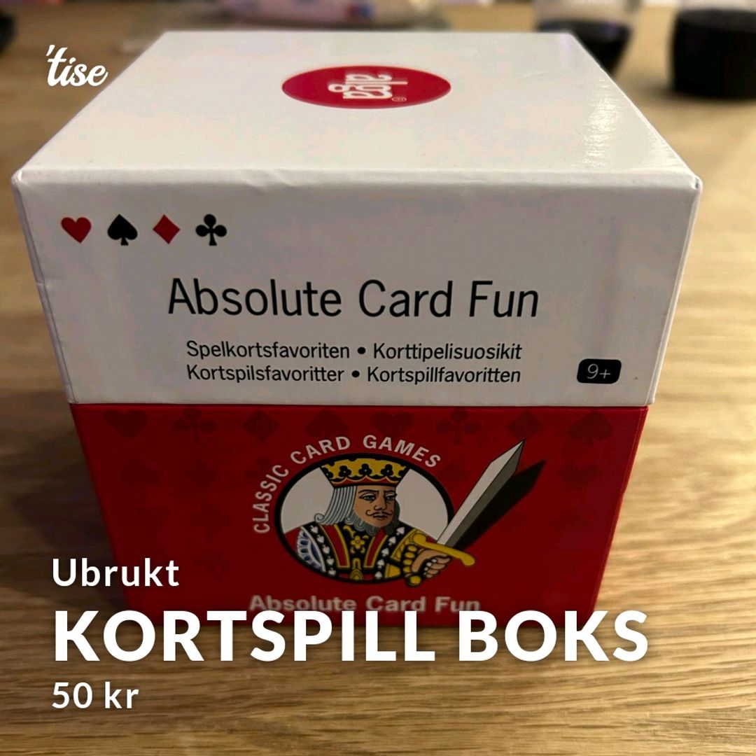 Kortspill Boks