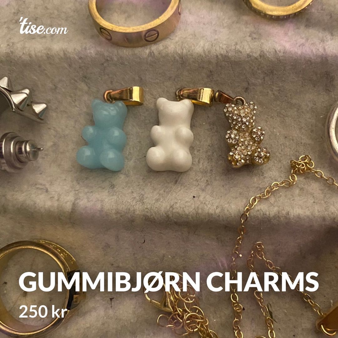 Gummibjørn charms