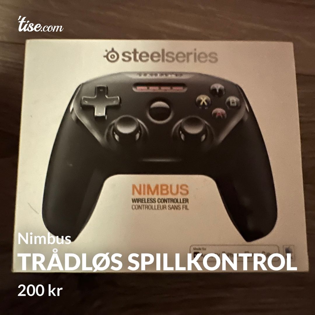 Trådløs spillkontrol