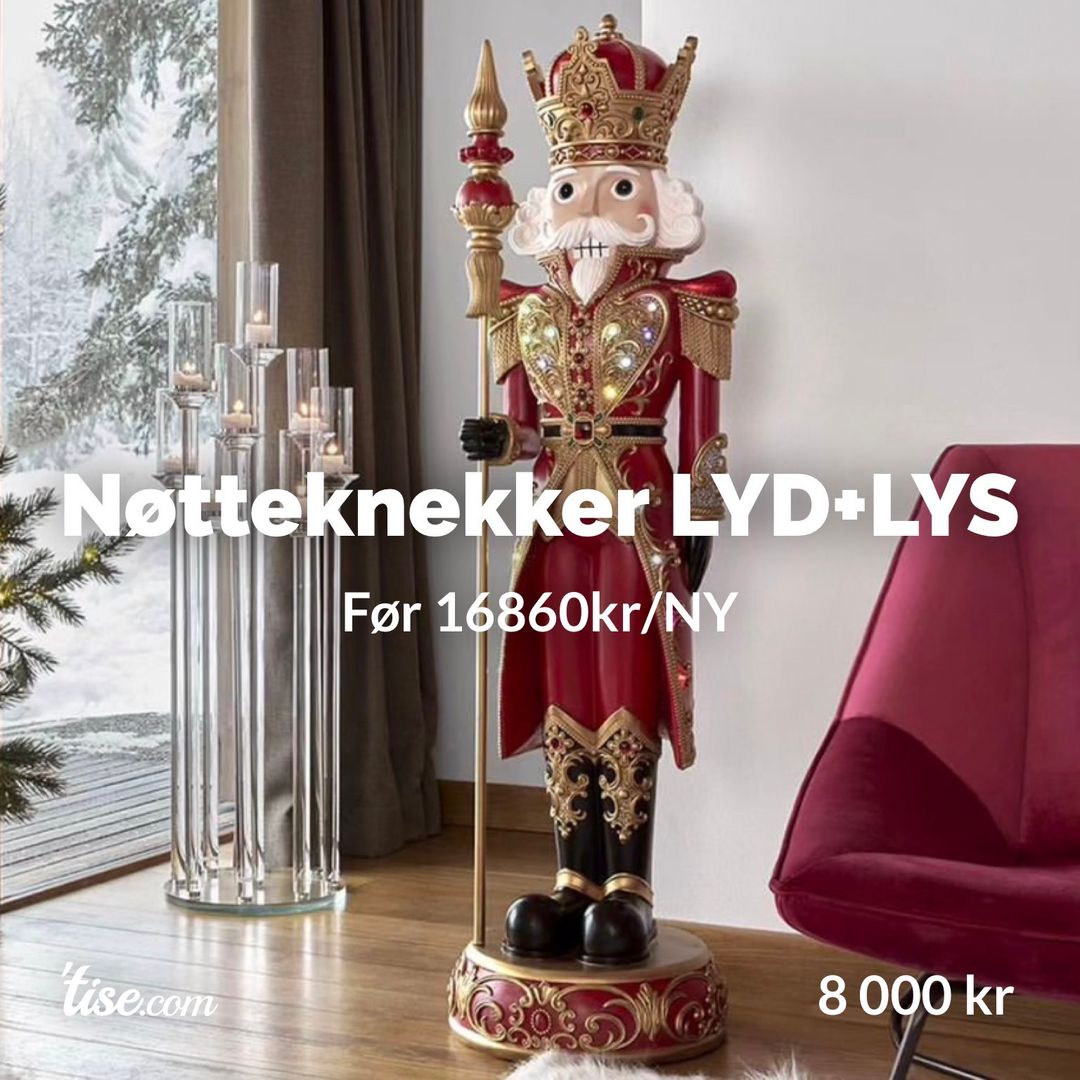 Nøtteknekker LYD+LYS