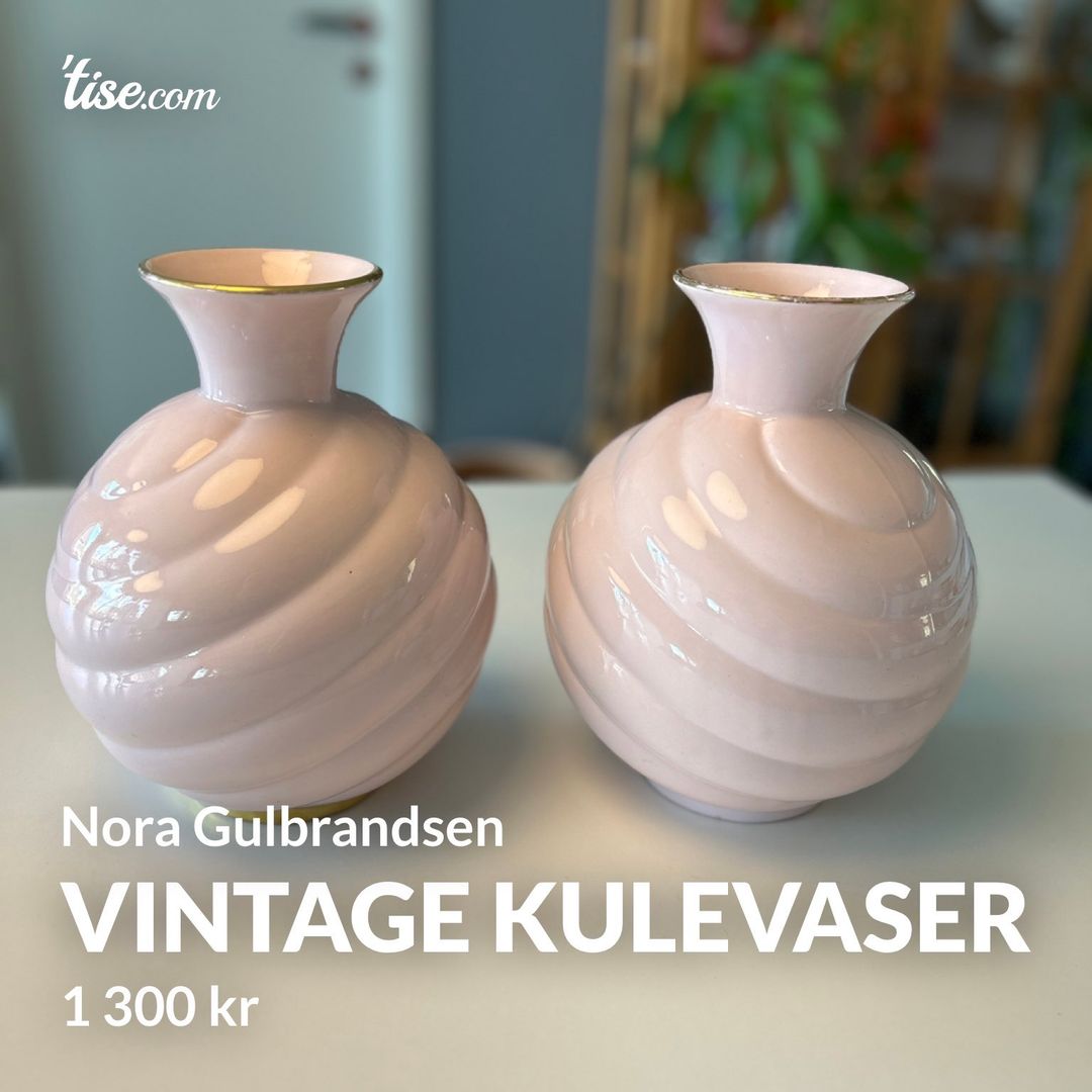 Vintage kulevaser