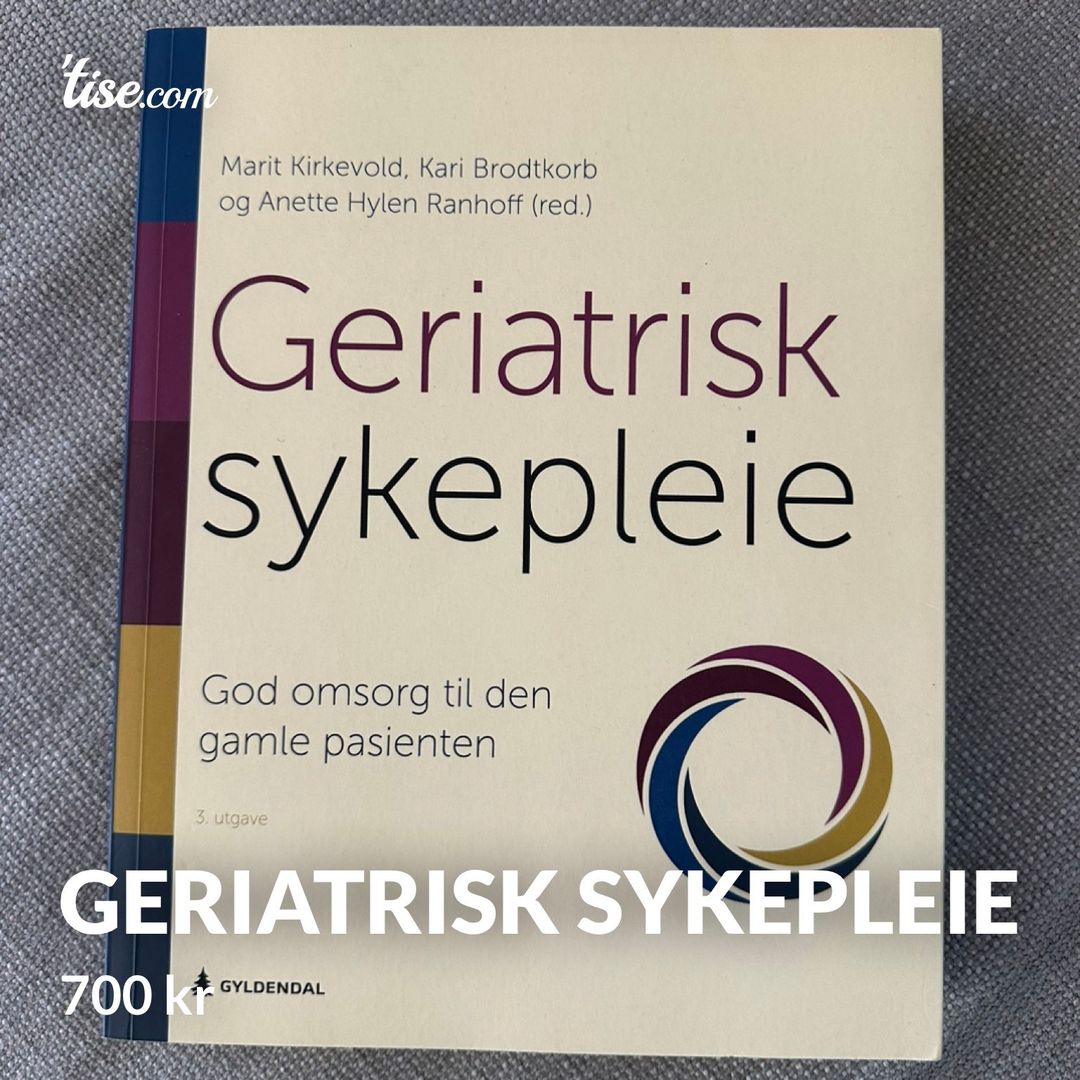 Geriatrisk sykepleie