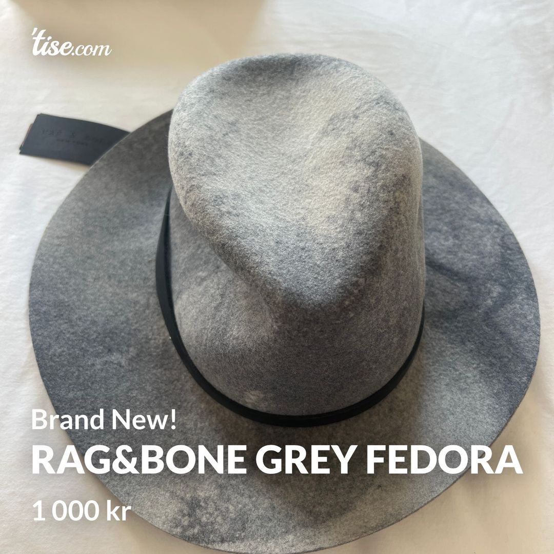 RagBone Grey Fedora