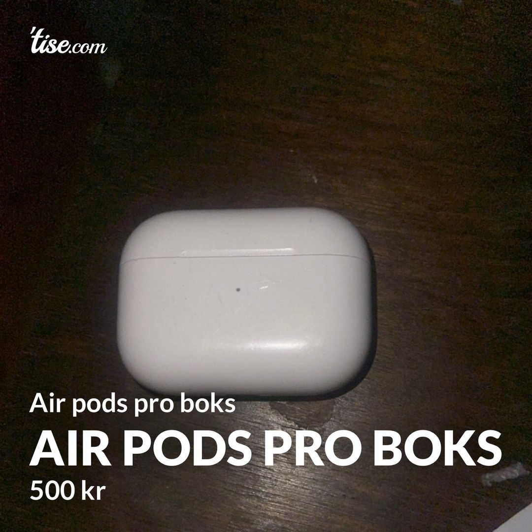 Air pods pro boks