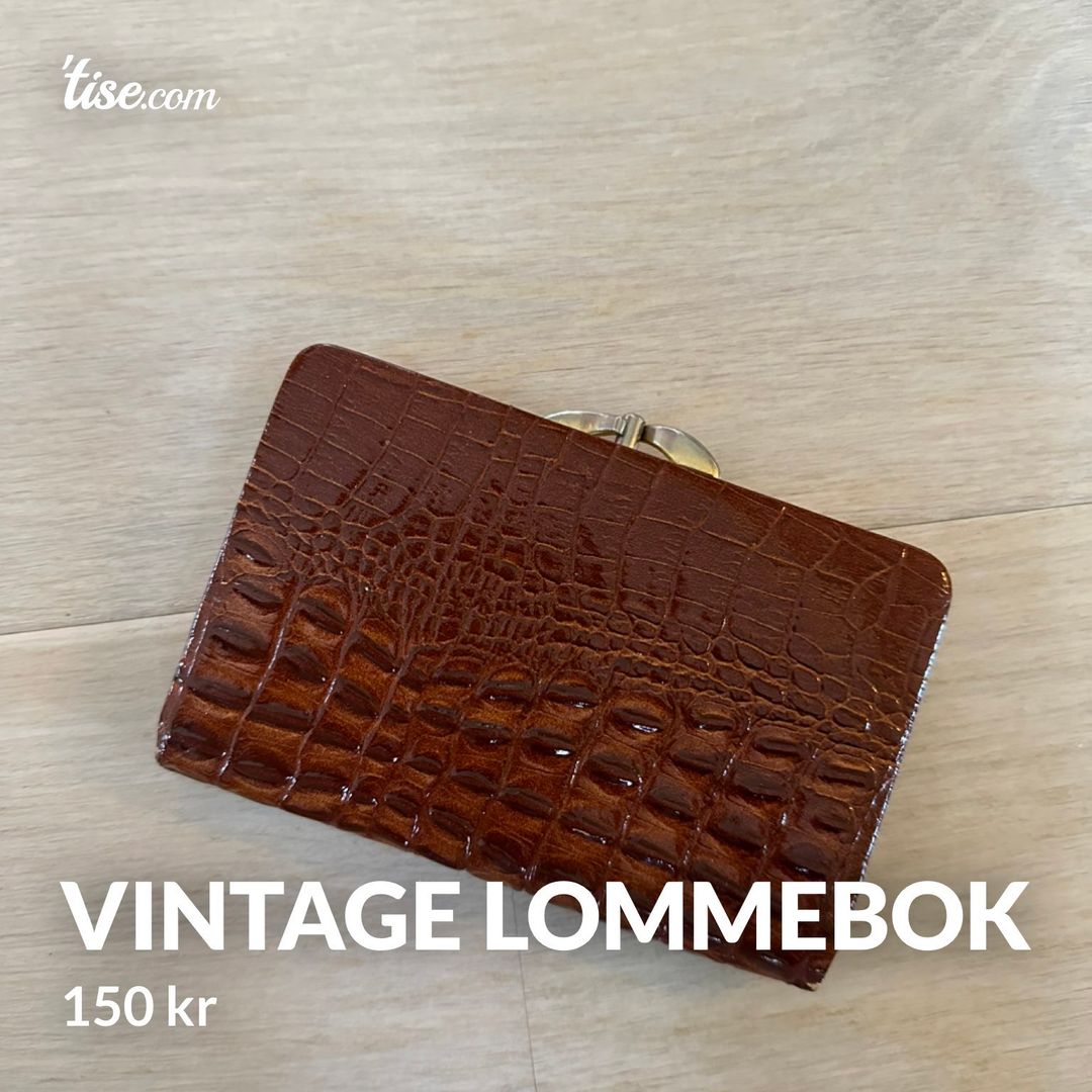 Vintage lommebok