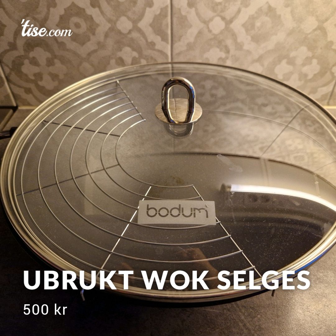 Ubrukt Wok selges