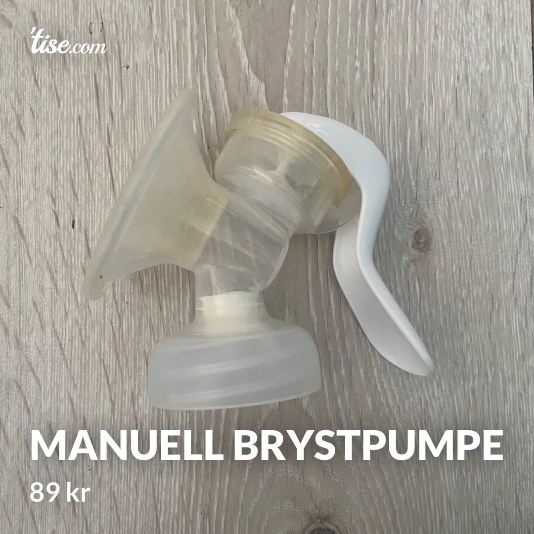 Manuell brystpumpe