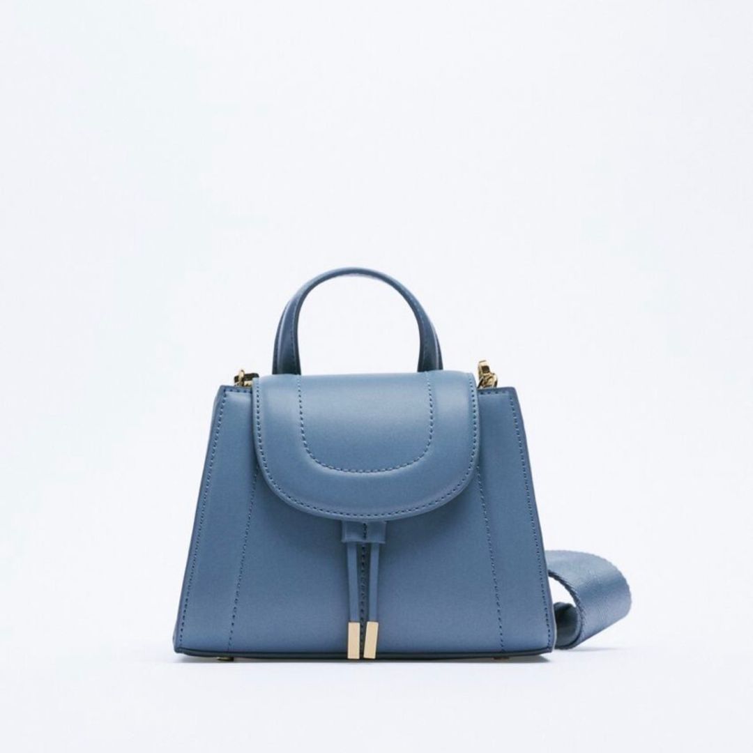 Mini city bag blue