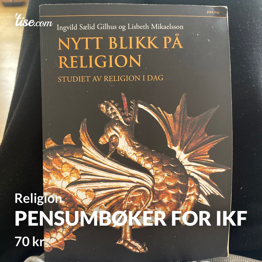 Pensumbøker for IKF