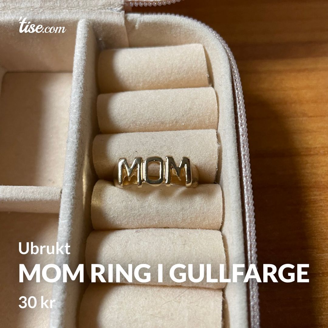 MOM RING I GULLFARGE