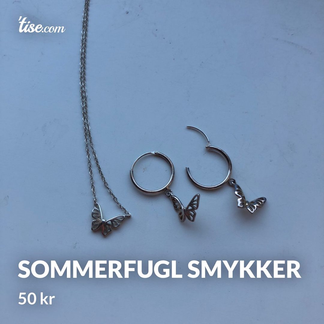 Sommerfugl smykker