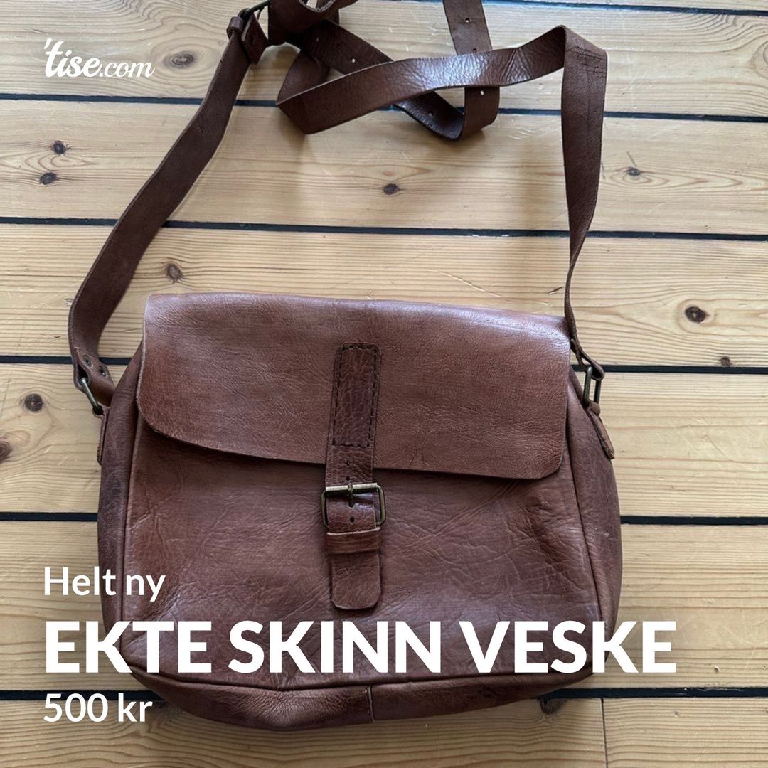 Ekte skinn veske