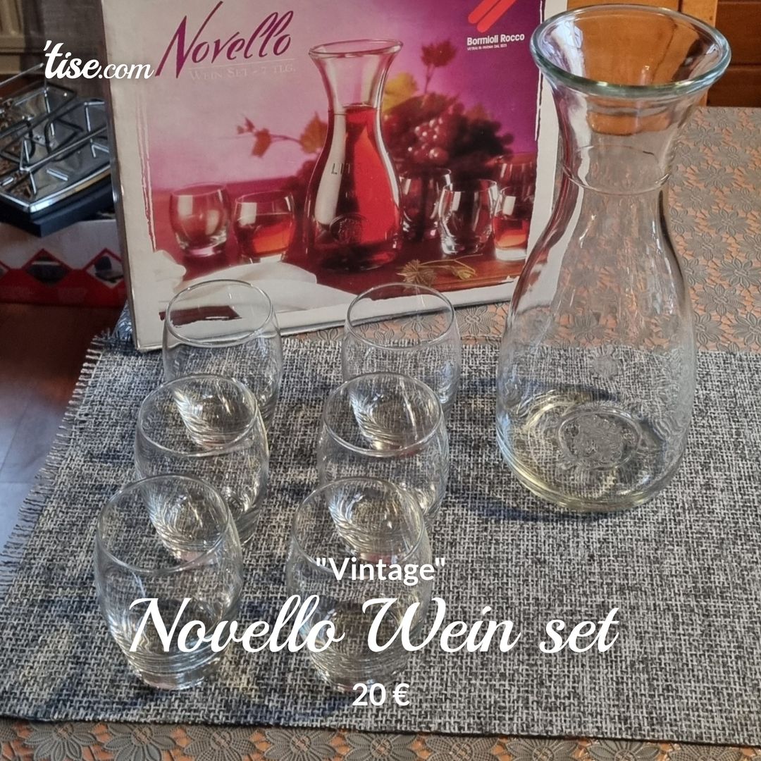 Novello Wein set