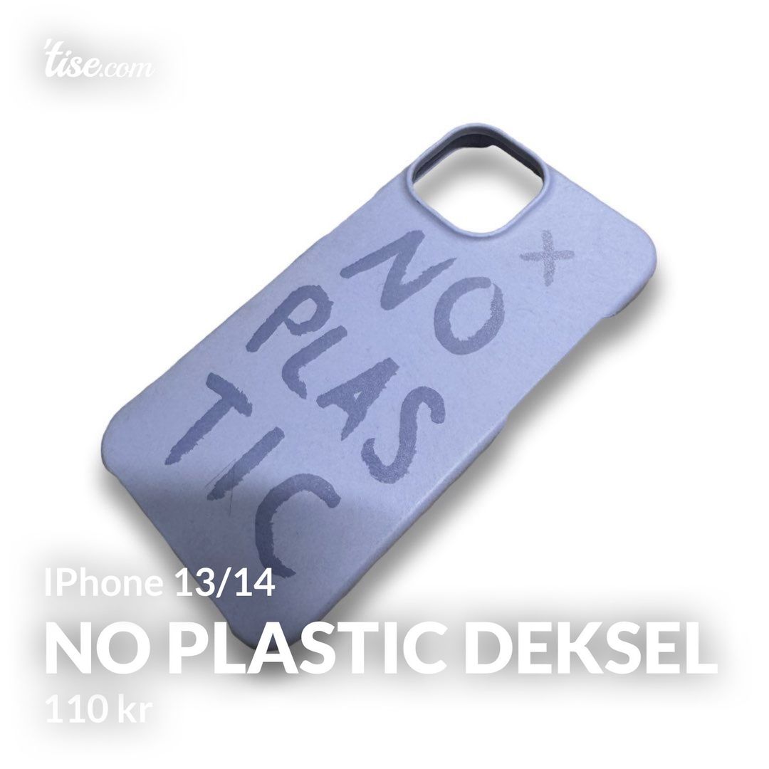 No Plastic Deksel