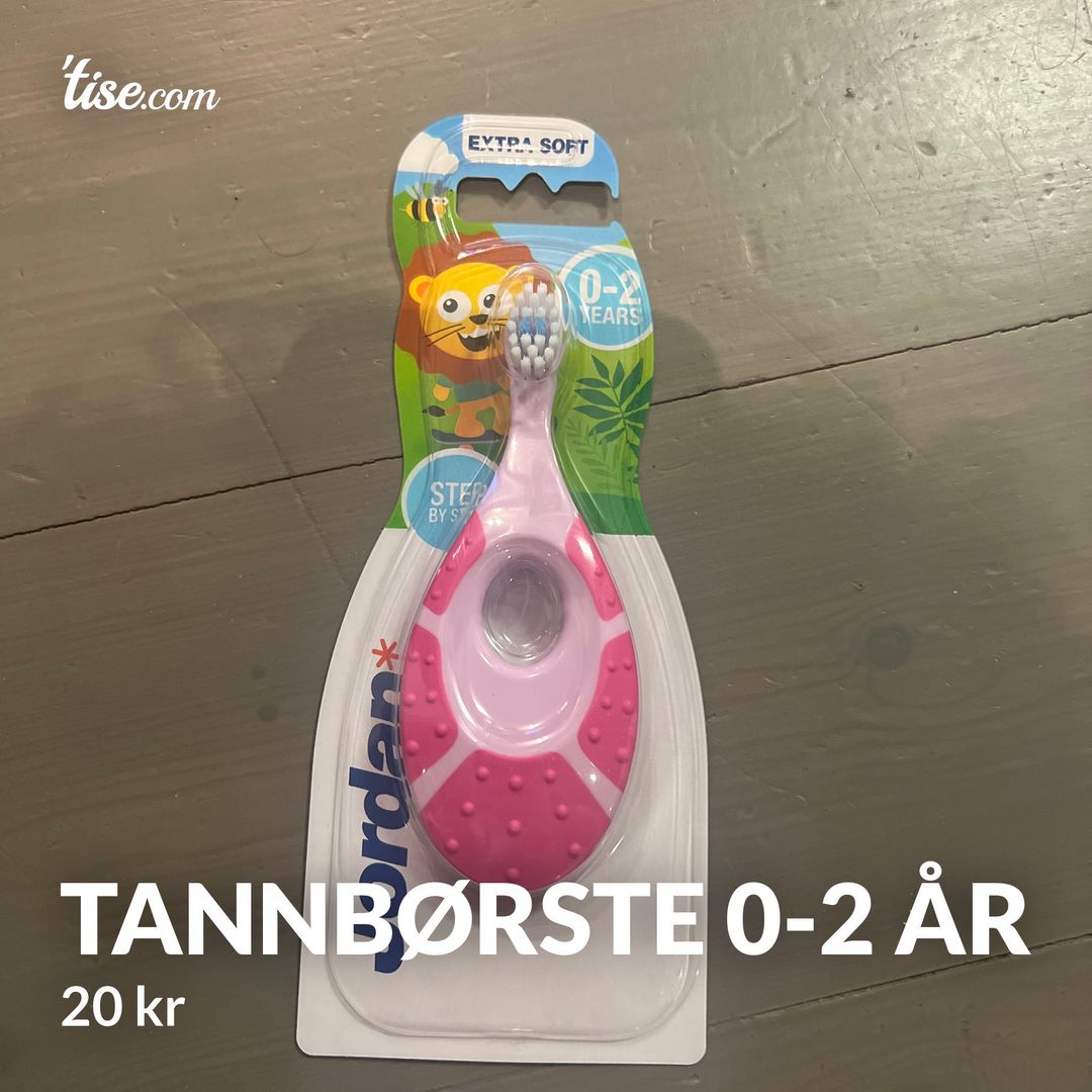 Tannbørste 0-2 år