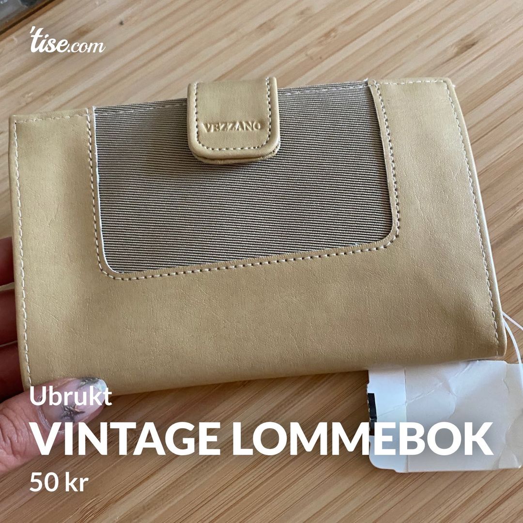 Vintage lommebok