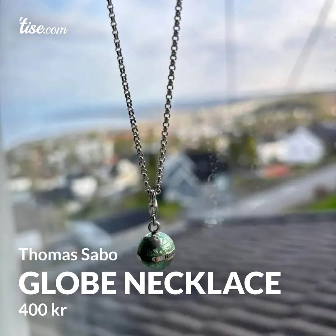 Globe necklace