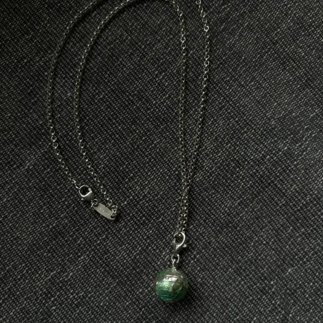 Globe necklace