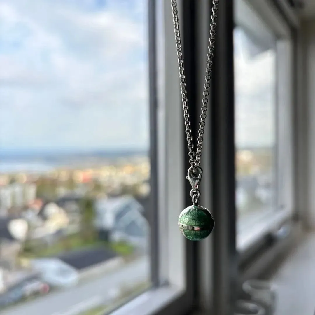 Globe necklace