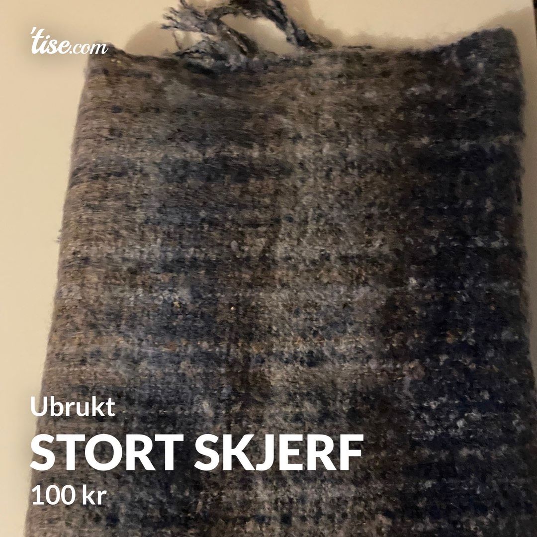 Stort skjerf