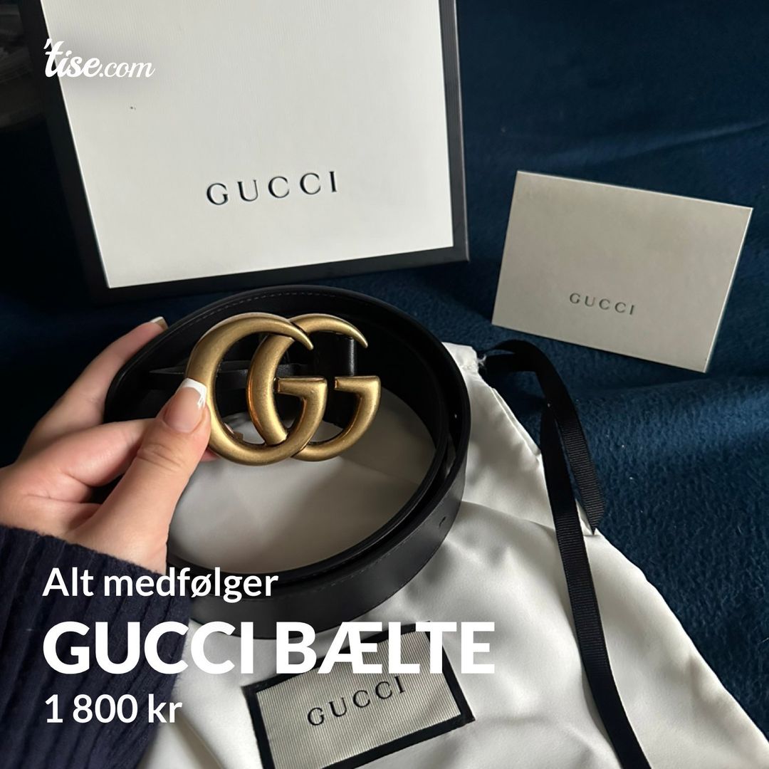 Gucci bælte