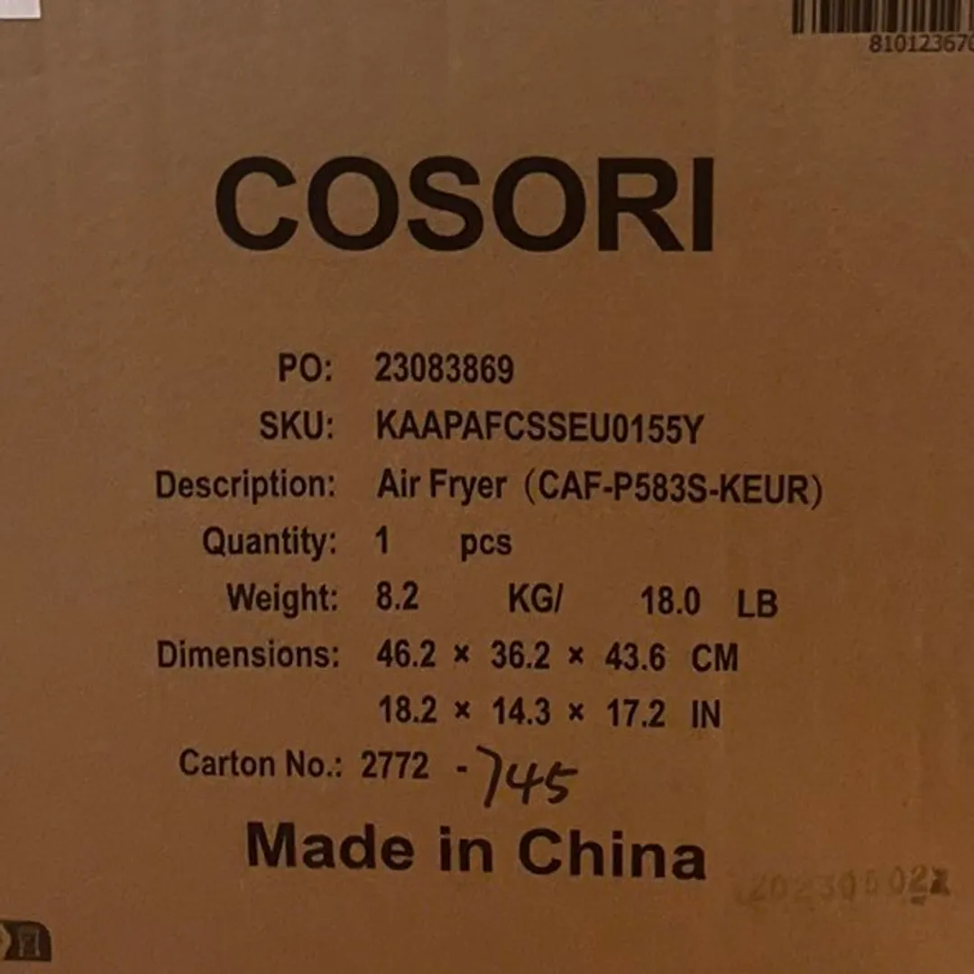 Cosori Airfryer