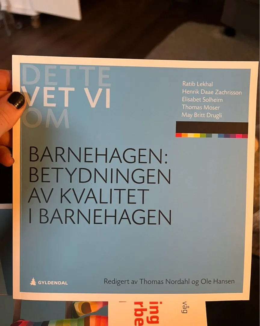 Barnehagelærer bøker