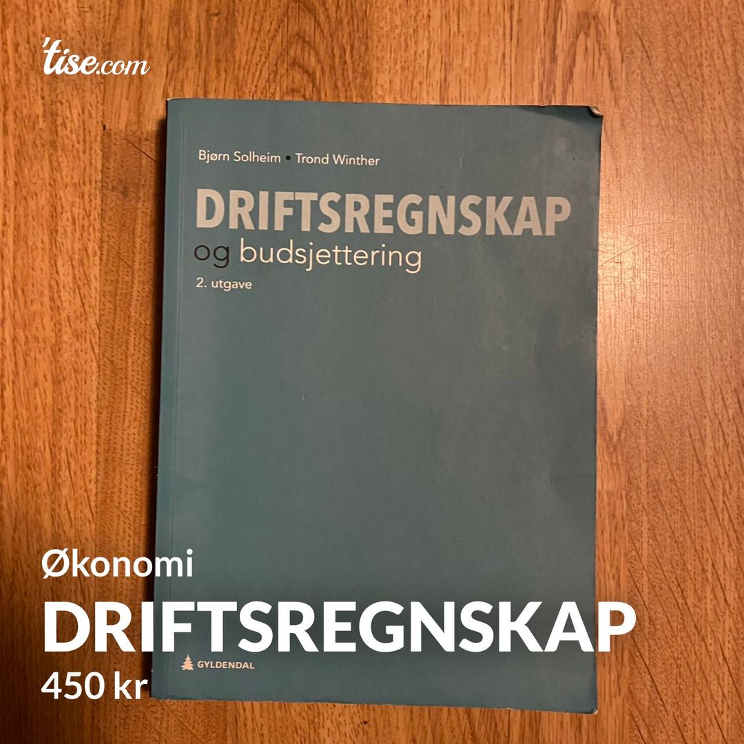 Driftsregnskap