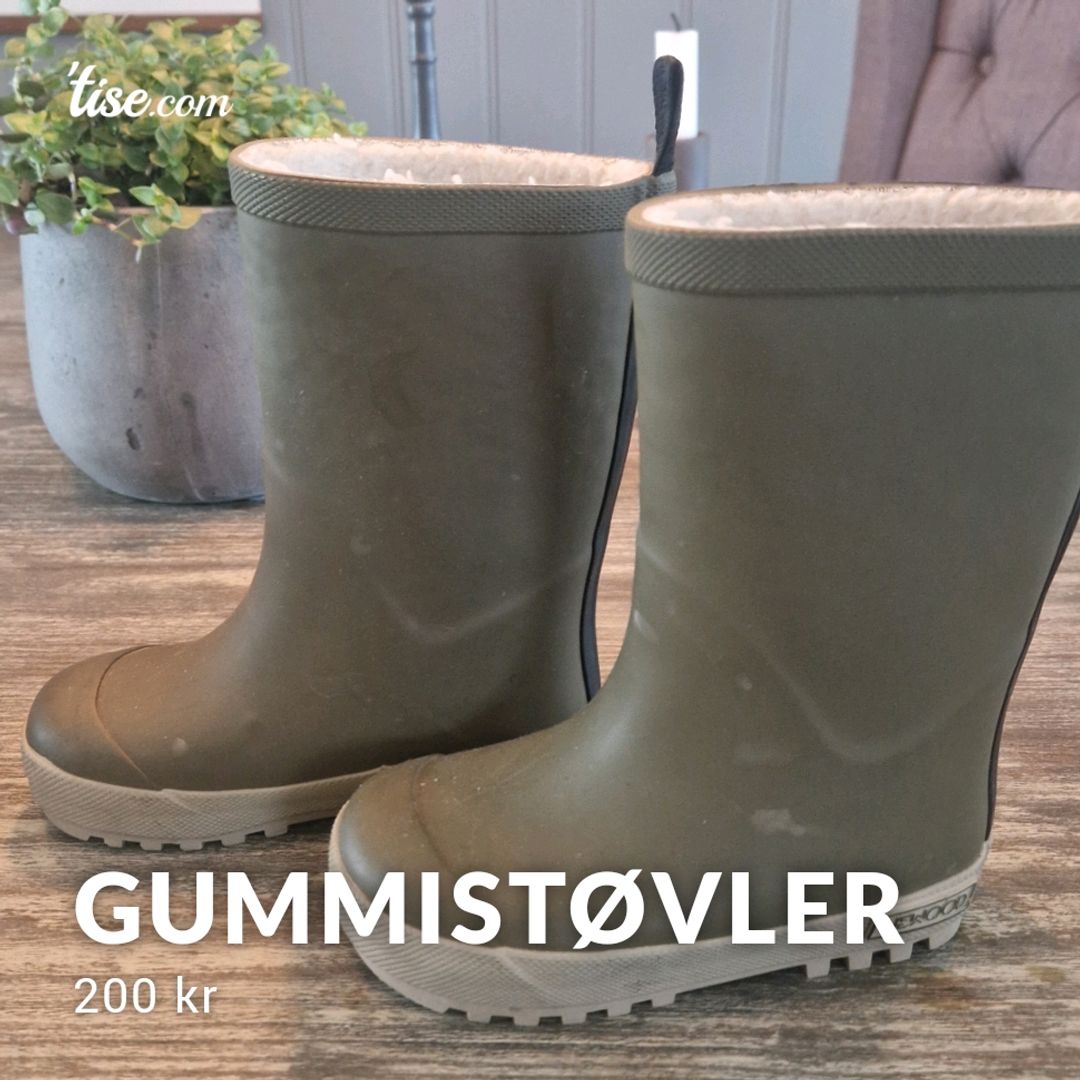 Gummistøvler