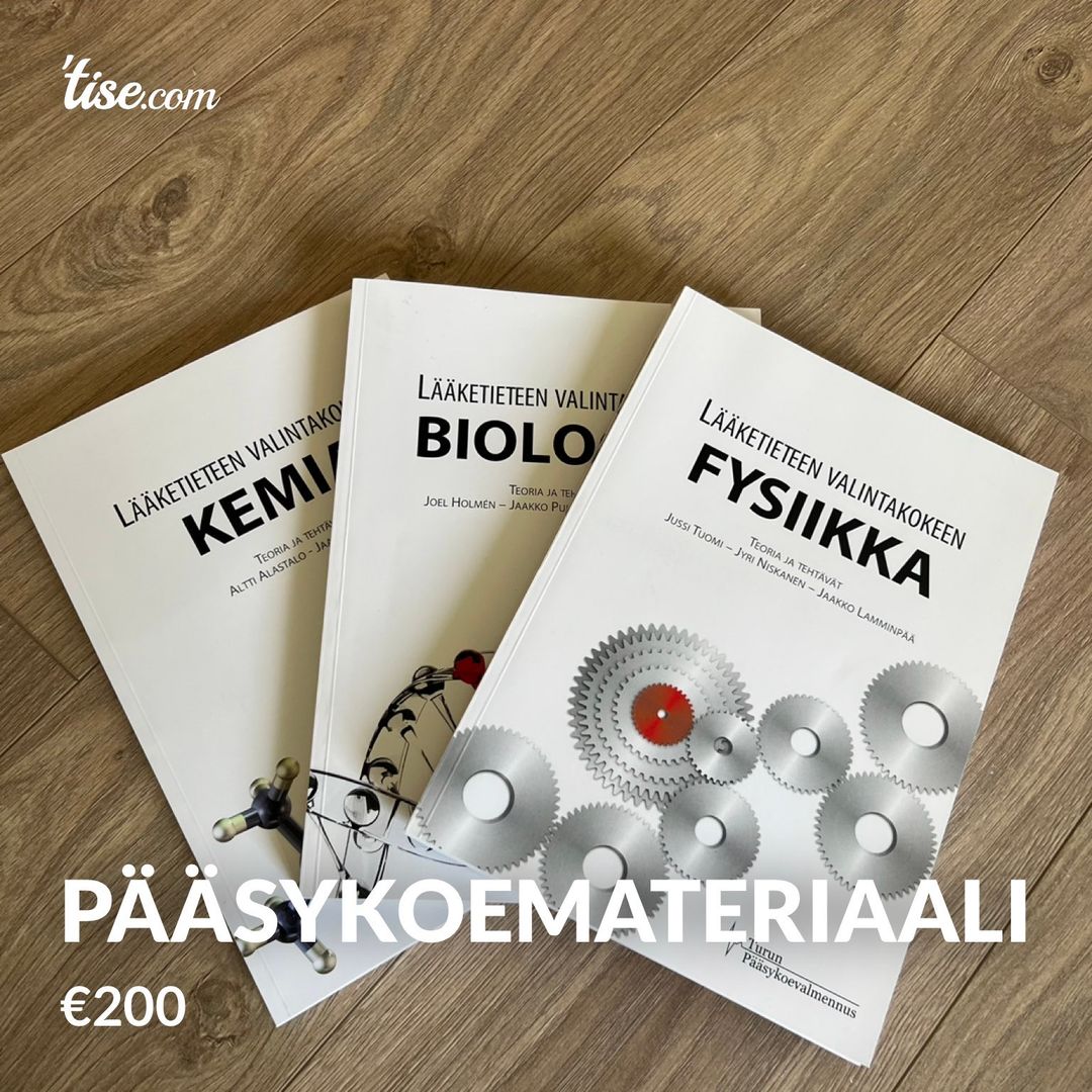 Pääsykoemateriaali