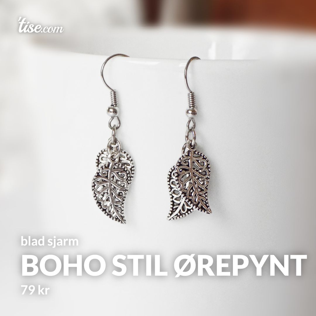 Boho stil ørepynt