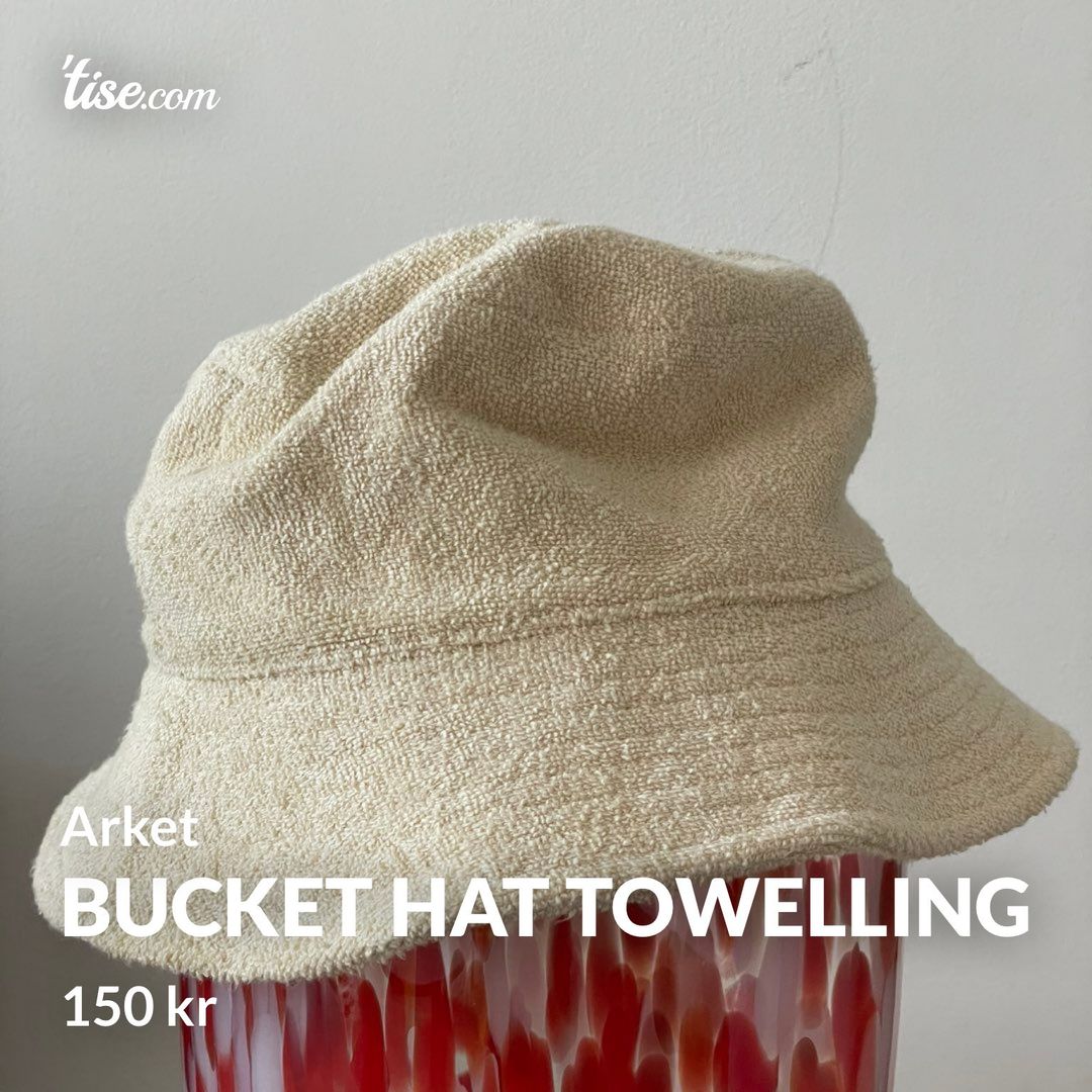 Bucket hat towelling