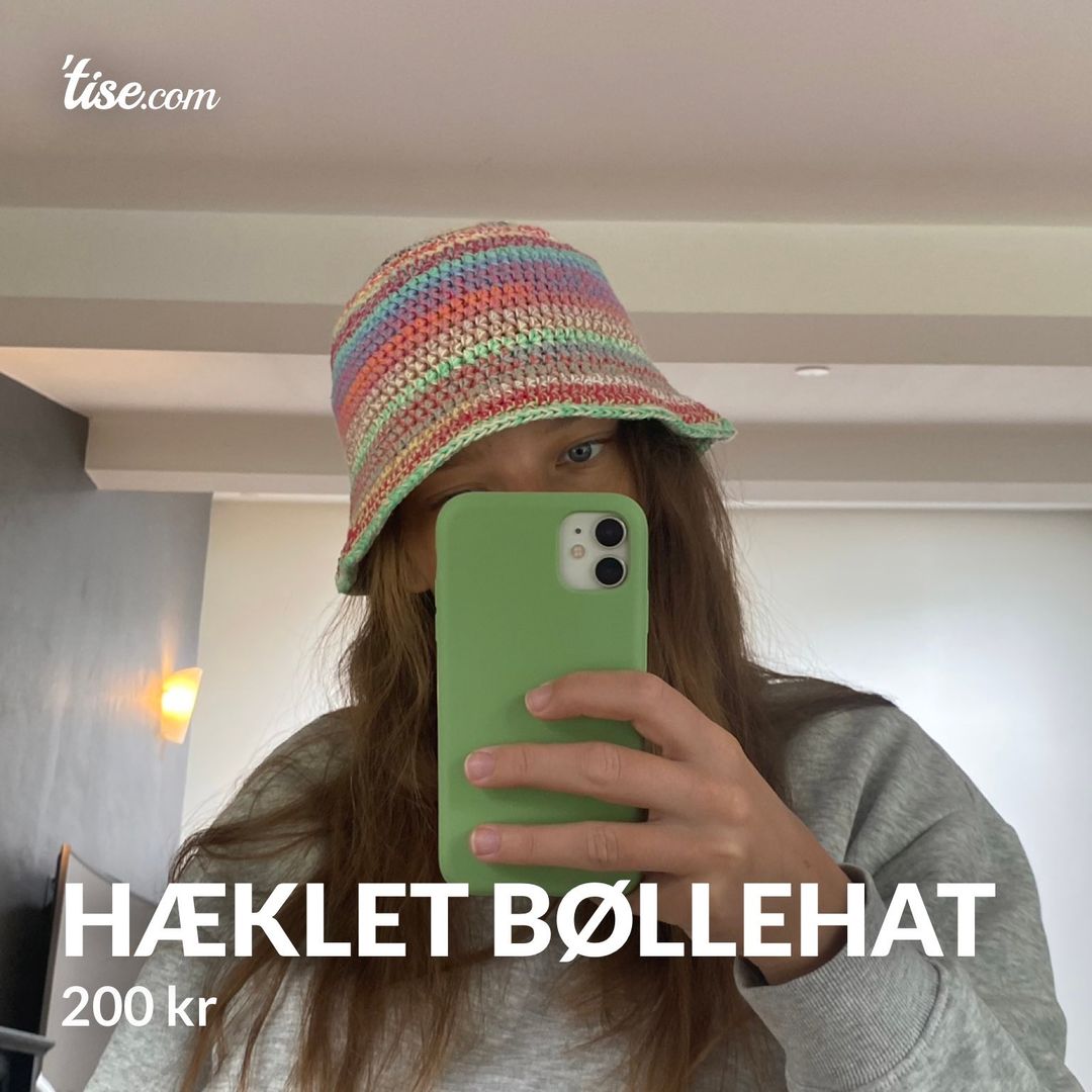 Hæklet bøllehat