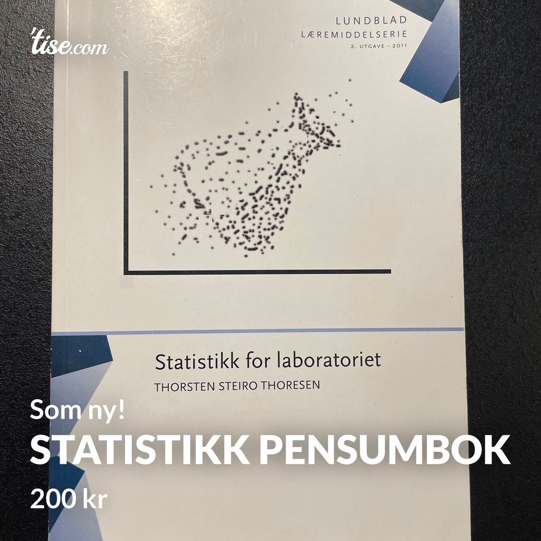 Statistikk pensumbok