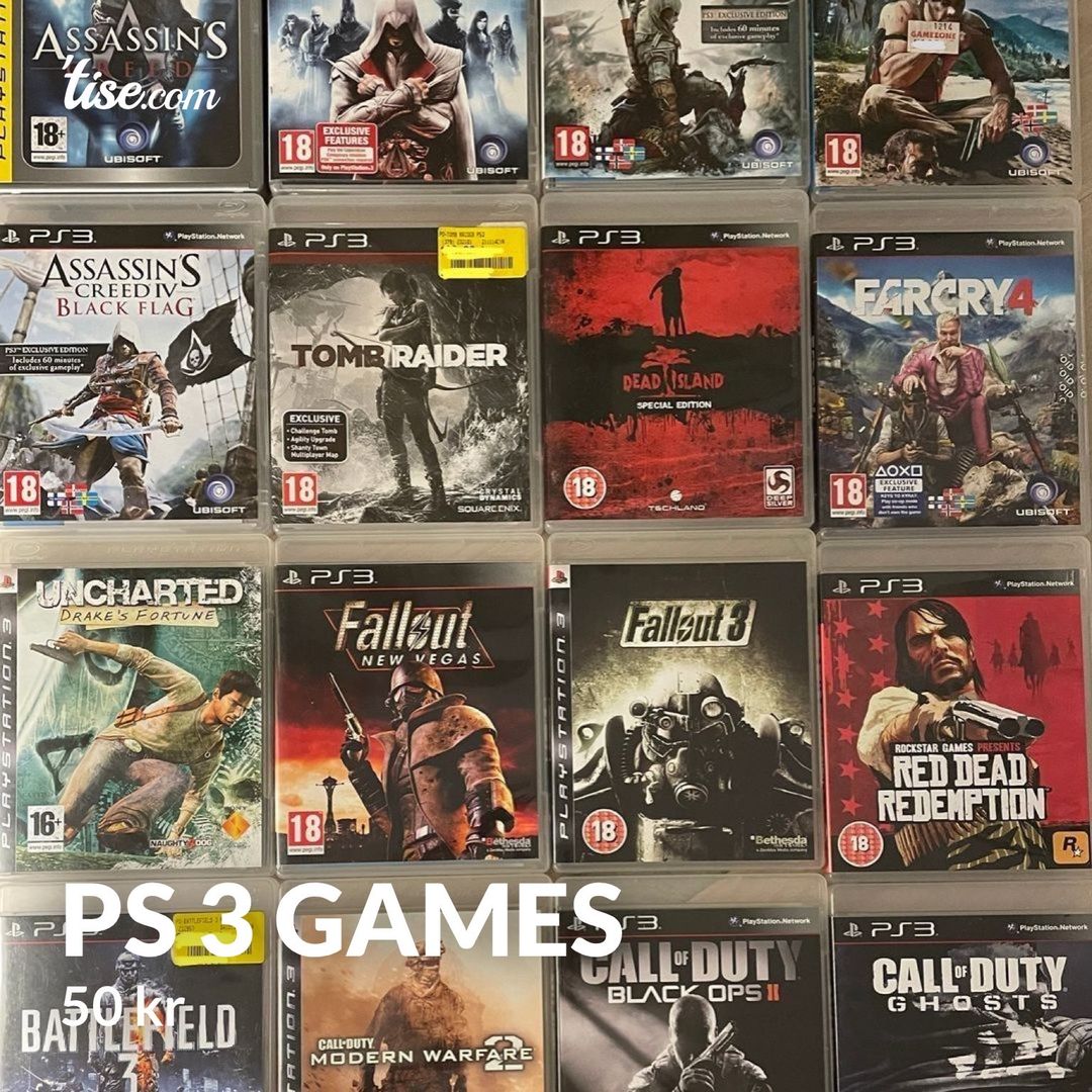 PS 3 games