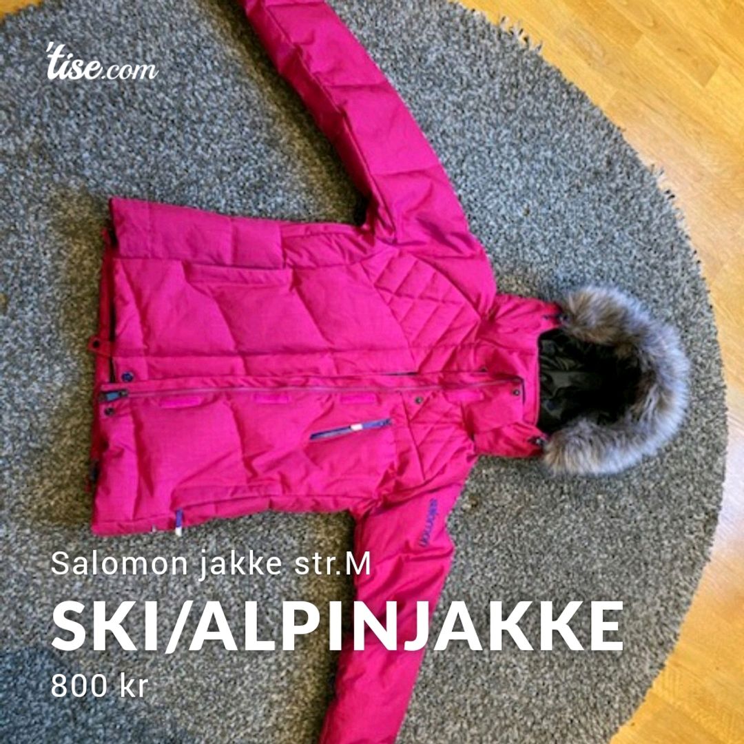 Ski/alpinjakke