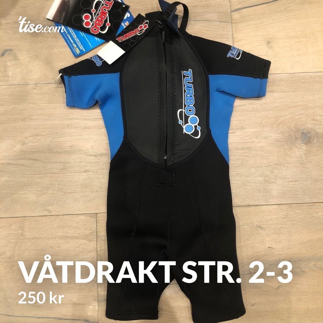 Våtdrakt str 2-3