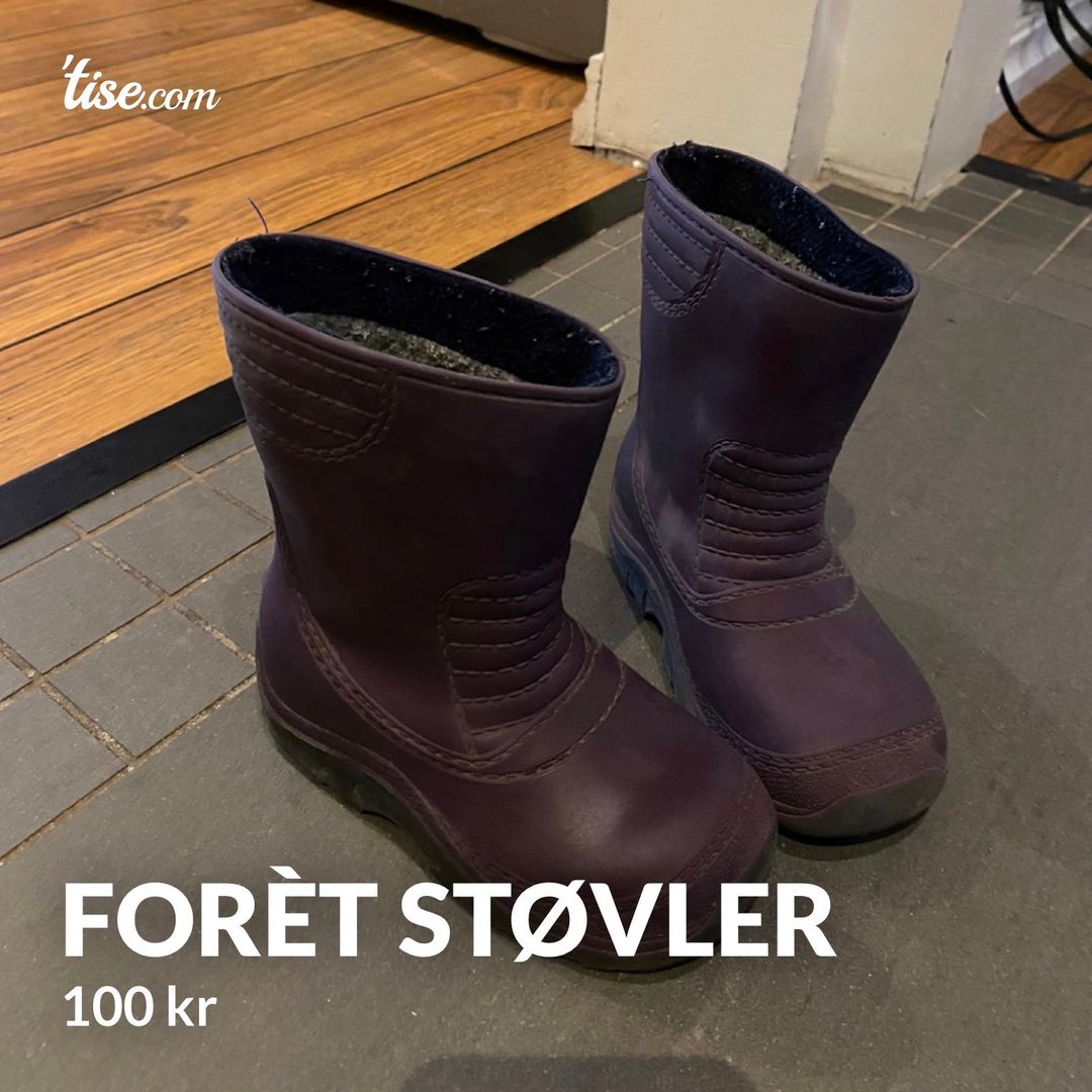 Forèt støvler