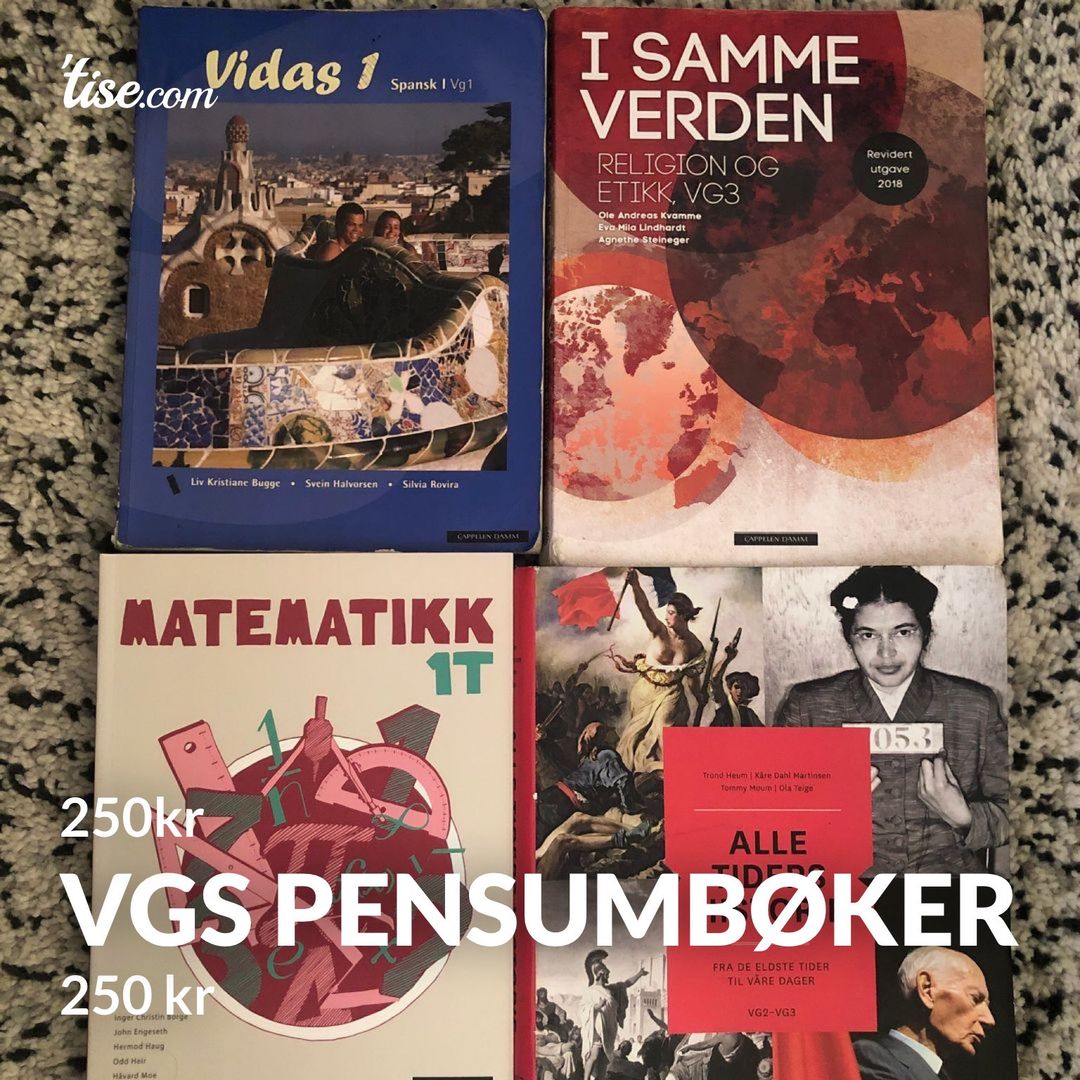 VGS pensumbøker