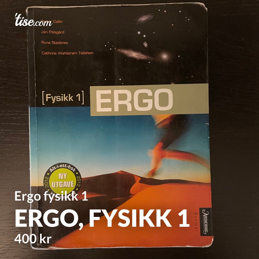 Ergo Fysikk 1