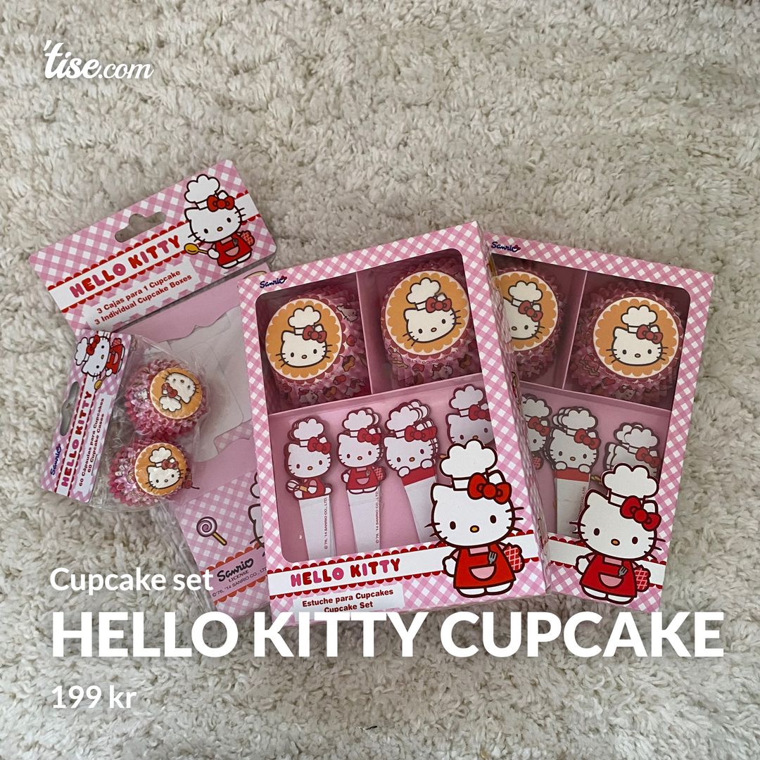 Hello kitty cupcake