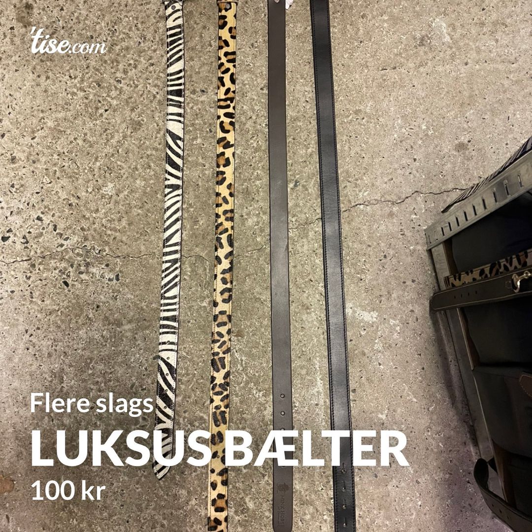 Luksus bælter