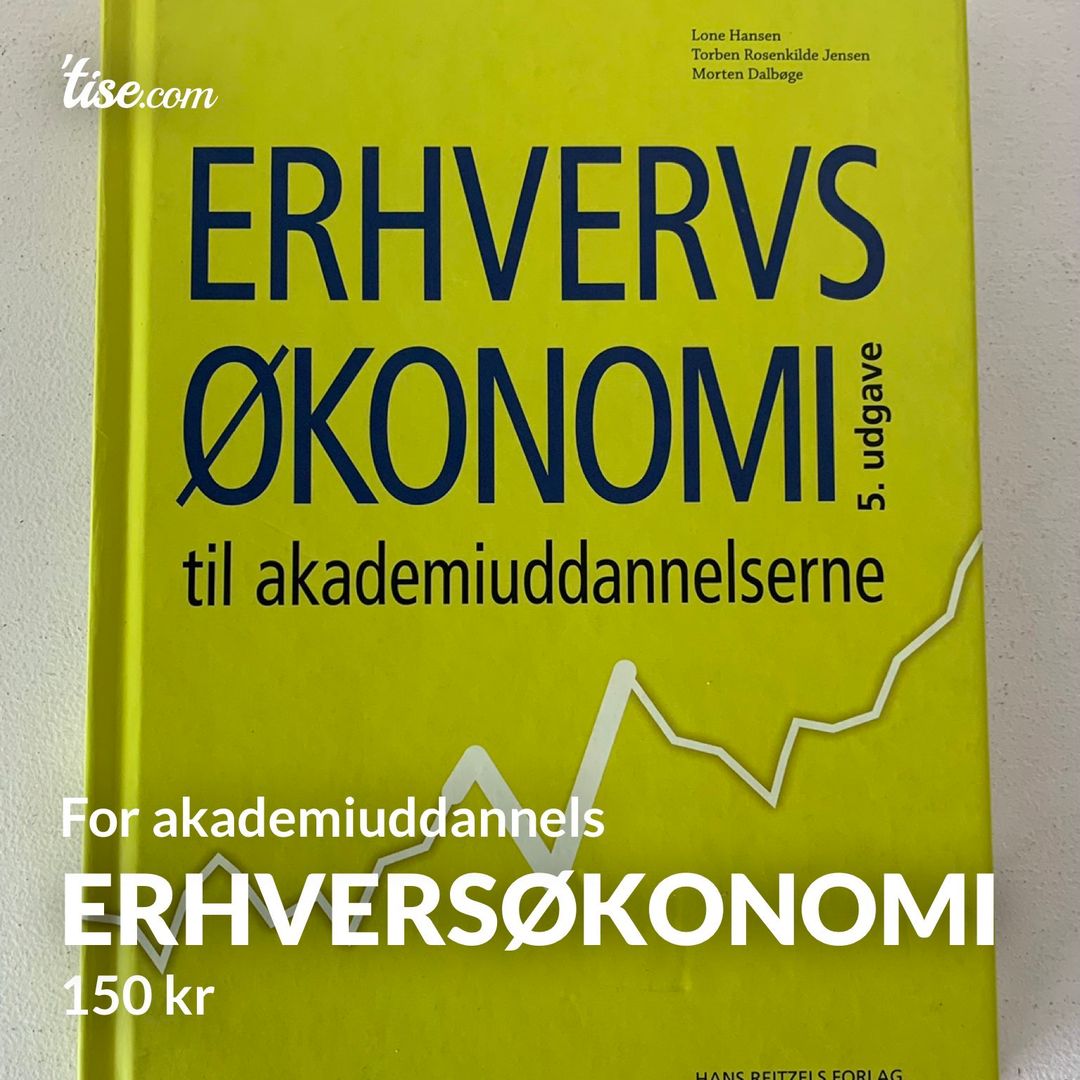 Erhversøkonomi